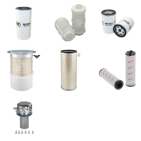 GIPO R 107 K Filter Service Kit w/Deutz V12 Eng.