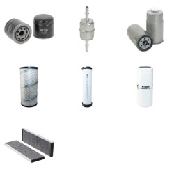 CASE CT445 SERIE 3 Filter Service Kit w/Iveco-CNH F5CE5454B