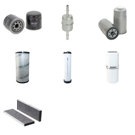 CASE CT 445 SERIE 3 Filter Service Kit w/Iveco-CNH F5CE5454B Eng.   YR  2008- 57 KW