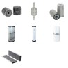 Filter kit for Case CT 445 SERIE 3 with Iveco-CNH F5CE5454B Engine  YR 2008- 57 KW