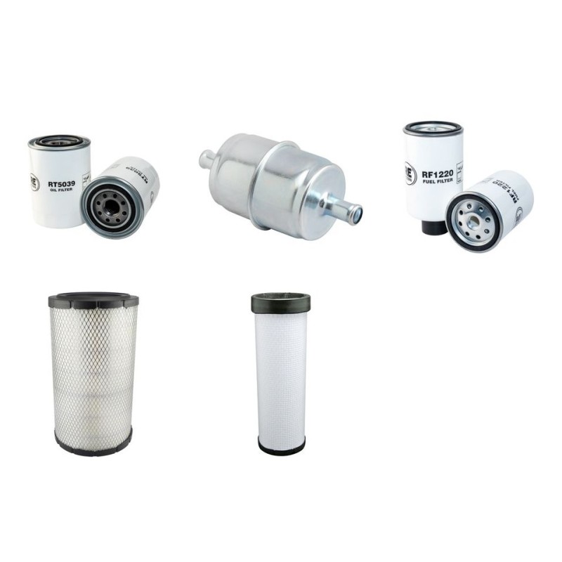 Case CX130 Filter Service Kit with  Cummins 4TA-390 Engine