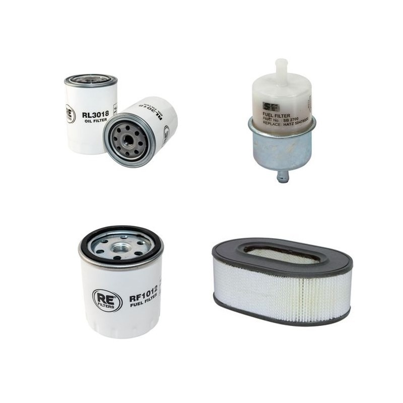GROVE SM 3884 Filter Service Kit Air Oil Fuel Filters w/HATZ Eng.
