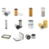 CASE (POCLAIN) CX 130 B TIER 3 Filter Service Kit w/ISUZU  Eng. SN  X2 H:205MM -Fuel Filter YR  2007-