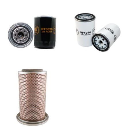 HAMM 2410 S/SD/SS/SSD Filter Service Kit Air Oil Fuel Filters w/Deutz F6L912 Eng.