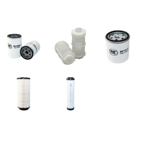 HAMM 3307 HT Filter Service Kit Air Oil Fuel Filters w/Deutz BF4M1011F Eng.
