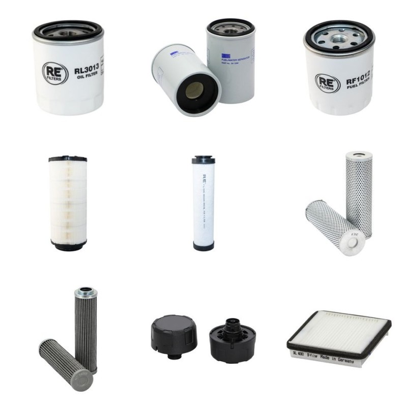 HAMM 3307 (HT/ HT-P/ HT-VIO/ P/ VIO) Filter Service Kit w/Deutz TD 2011L04W Eng.