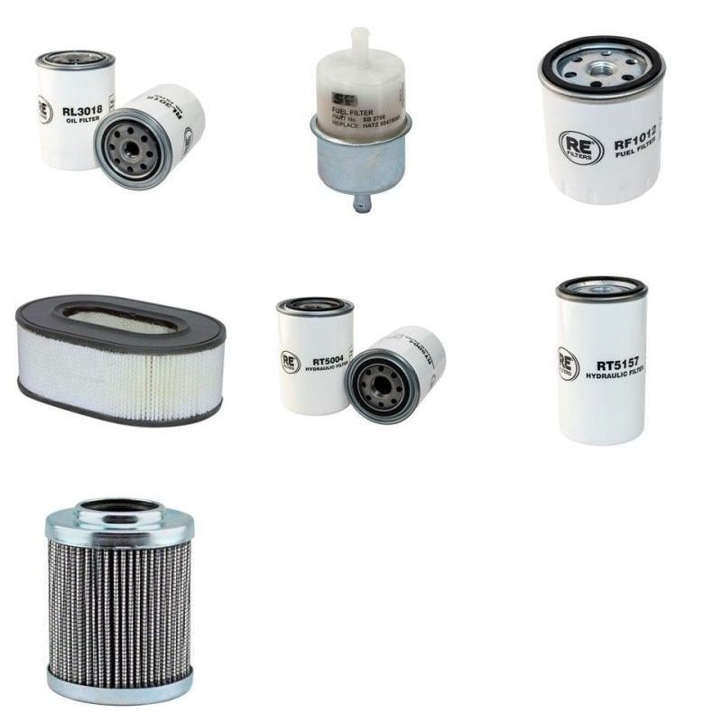 HAMM DV 3 K Filter Service Kit w/HATZ 2M41 Eng.