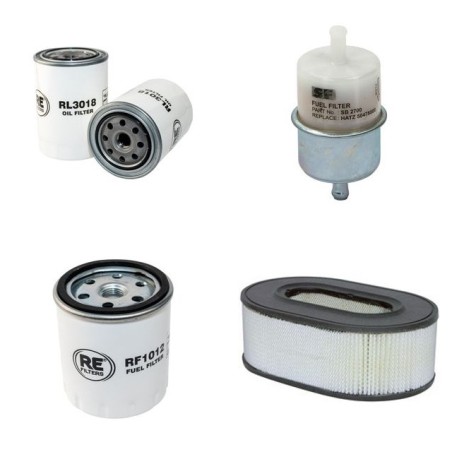 HAMM DV 3 K Filter Service Kit Air Oil Fuel Filters w/HATZ 2M41 Eng.