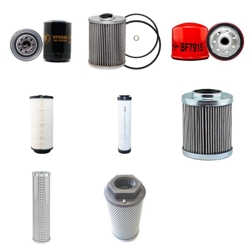 HAMM DV 8/0 (V/K) SUPER Filter Service Kit w/Deutz BFM 1012 (C/E/EC) Eng.
