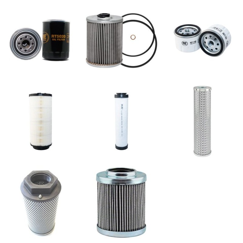 HAMM DV 8.42 SUPER Filter Service Kit w/Deutz BFM 1012 (C/E/EC) Eng.