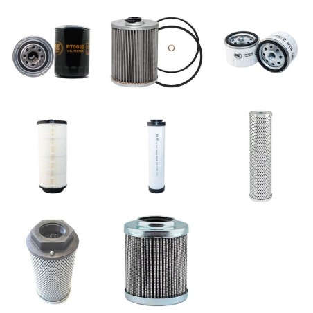 HAMM DV 8.42 SUPER Filter Service Kit w/Deutz BFM 1012 (C/E/EC) Eng.