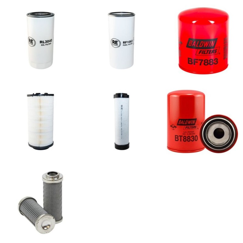 HAMM GRW 15  Filter Service Kit w/Deutz BF 4M2012 Eng. SN   H1142242-