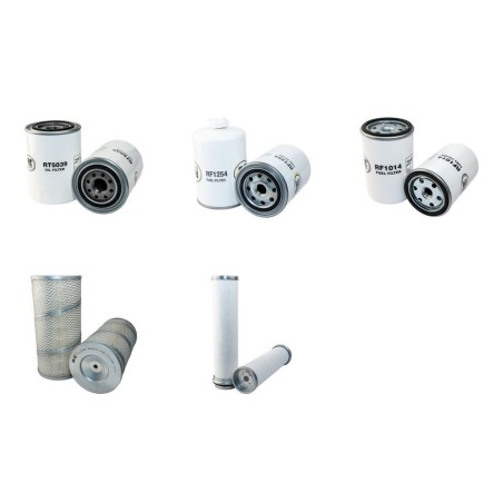 HAMM GRW 18 Filter Service Kit Air Oil Fuel Filters w/Cummins 4BT3.9 Eng.