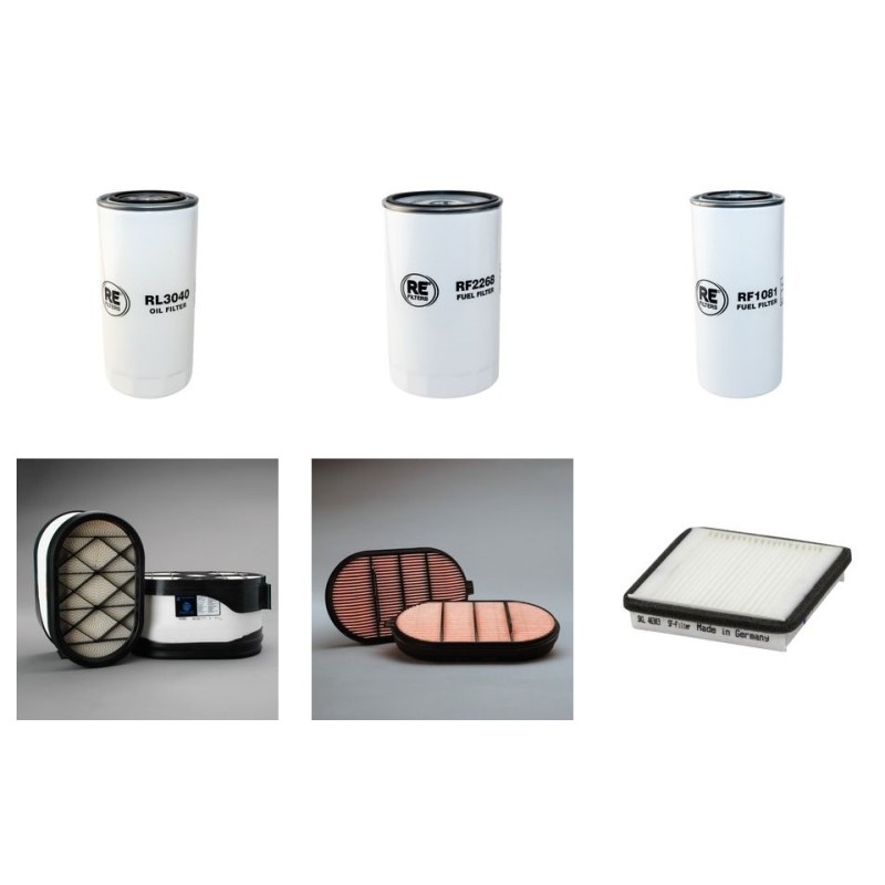 HAMM H 25 i Filter Service Kit w/Deutz TCD 6.1 L6 Eng.