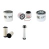 HAMM HD 10 VO/VT/VV Filter Service Kit w/Kubota D 1503-M-E3B-Ham1 Eng. 2015