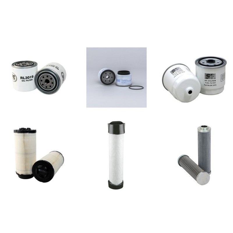 HAMM HD 12 VT/VV Filter Service Kit w/Kubota D 1503M-E3B Eng.