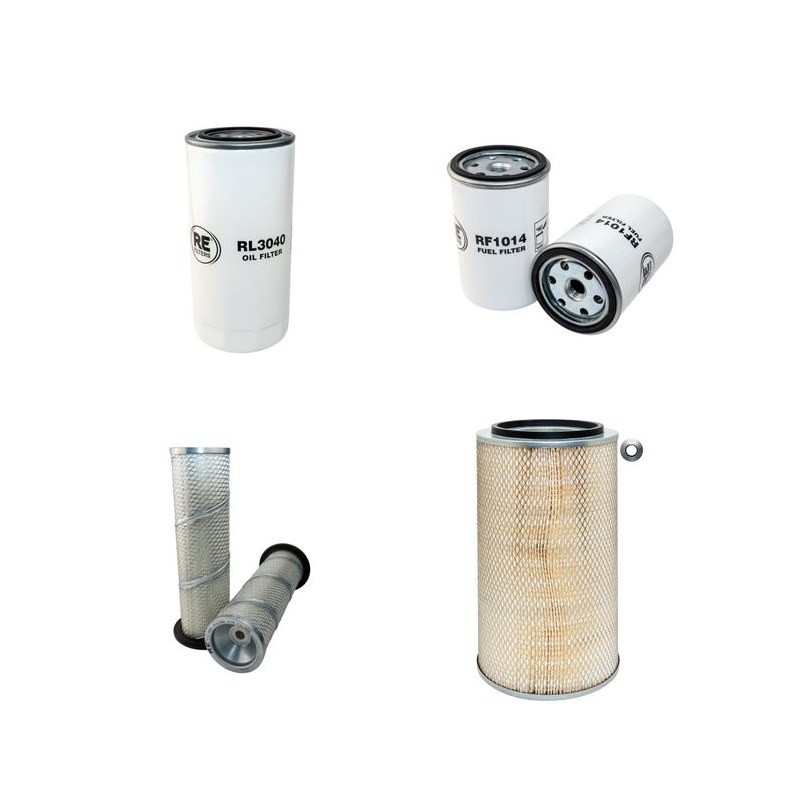 HANOMAG 55 C-SUPER Filter Service Kit Air Oil Fuel Filters w/HANOMAG Eng.
