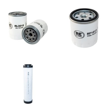 HANTA F 1430 WE Filter Service Kit Air Oil Fuel Filters w/Kubota Eng.