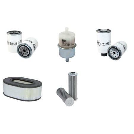 HAULOTTE H 12 SX Filter Service Kit w/HATZ 2L41C Eng.   YR  2006-