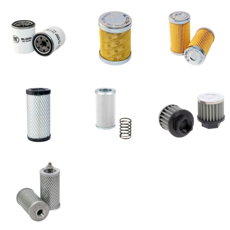 CASE CX 18 B SERIE 2 Filter Service Kit w/Mitsubishi L3E-W231KBS Eng.   YR  2009-