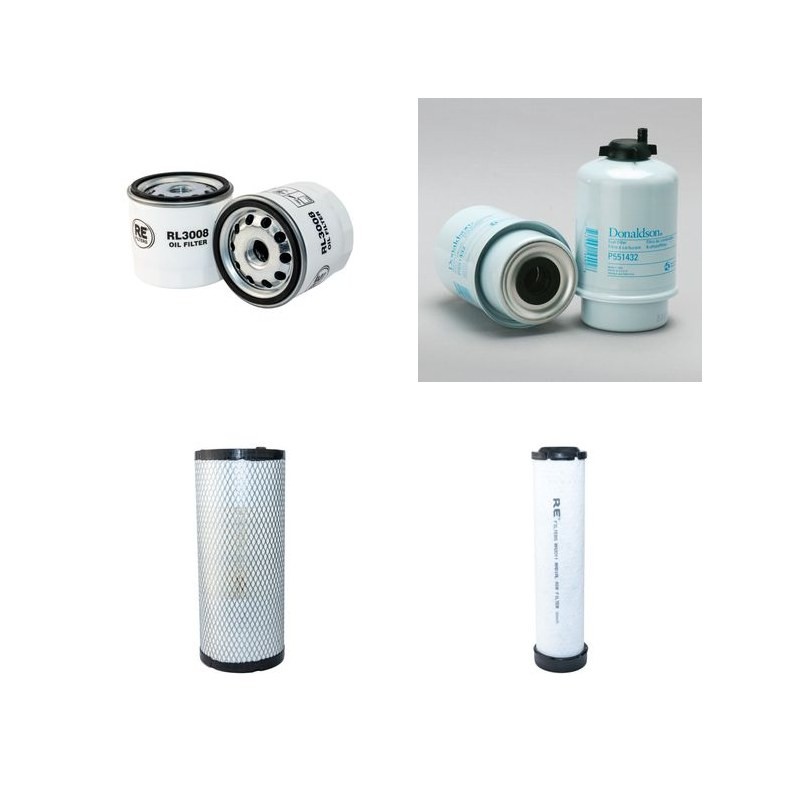 HAULOTTE H 28 TJ PLUS Filter Service Kit Air Oil Fuel Filters w/Perkins 804DT Eng.