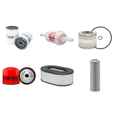 HAULOTTE HA 20 DX Filter Service Kit w/HATZ 3L40C Eng.