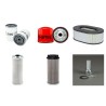 HAULOTTE HA 20 DX Filter Service Kit w/HATZ 3L41C Eng.