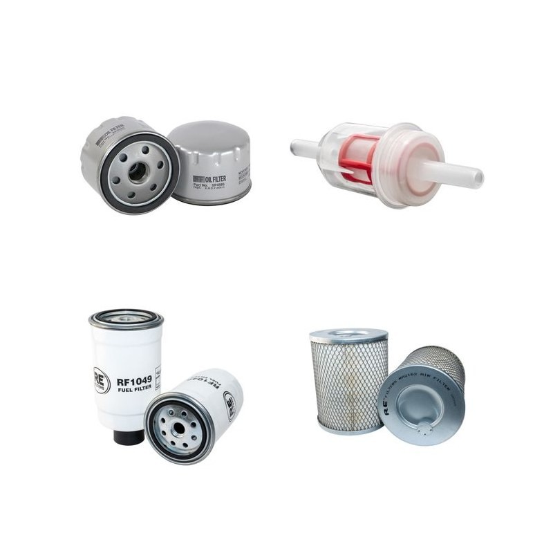 HAULOTTE HA 20 PX Filter Service Kit Air Oil Fuel Filters w/Deutz F4L1011F Eng.   YR  2007-