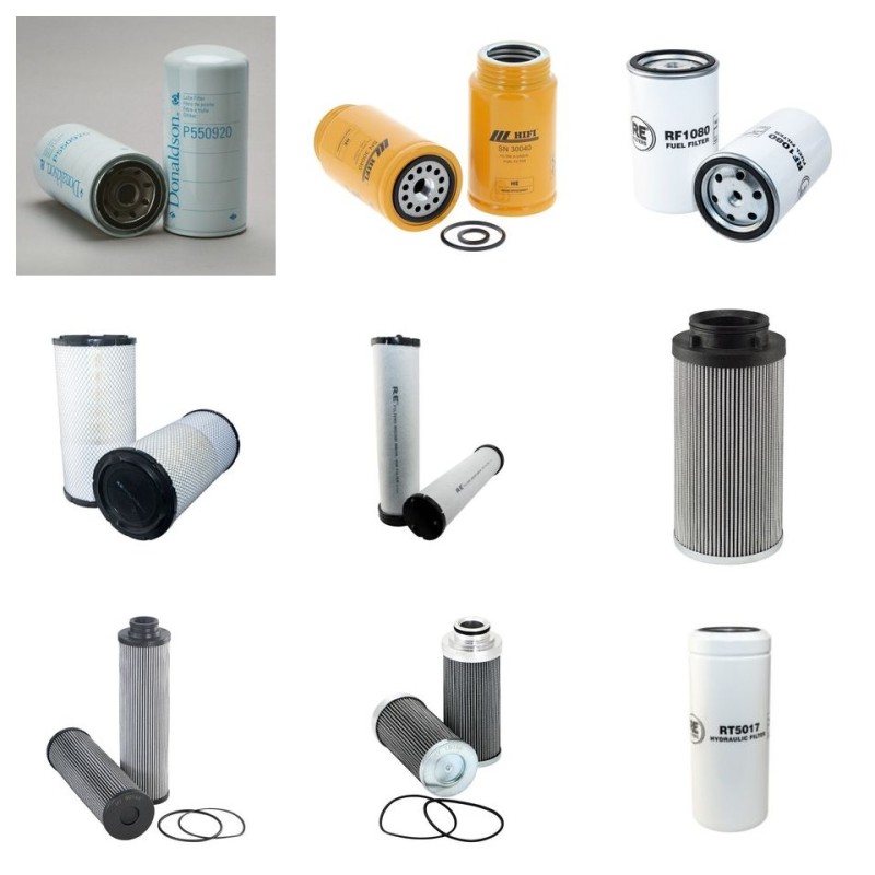 HERKULES TD 40305 Filter Service Kit w/Perkins 1106D-60ETA Eng.