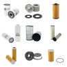 HIDROMEK HMK 300LC Filter Service Kit w/Isuzu Ah6Hkix Eng.