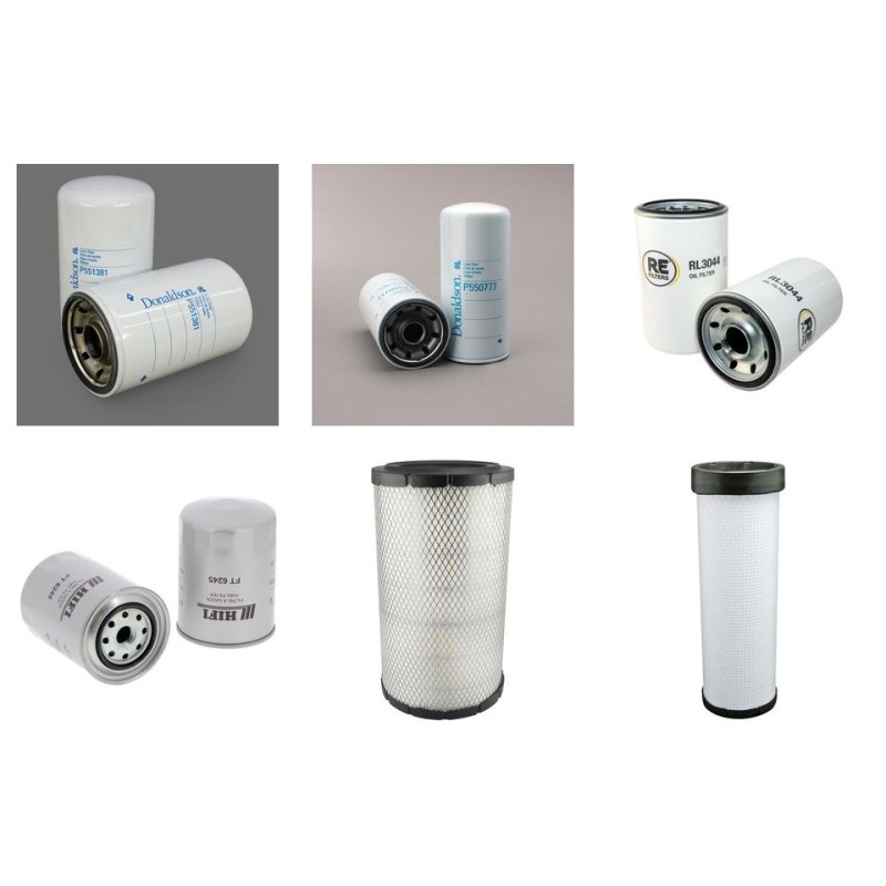 CASE (POCLAIN) CX 225 SR Filter Service Kit Air Oil Fuel Filters w/ISUZU 6BG1TA Eng.