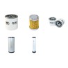 HITACHI ZW 65 Filter Service Kit Air Oil Fuel Filters w/Kubota V 3307-DI-T Eng.   YR  2010-