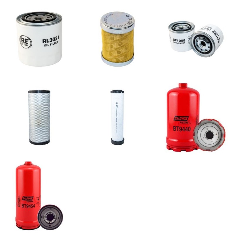 Filter Kit For Hitachi ZW 95 Filter Service Kit with Kubota V3307-Di-T Engine 2010-