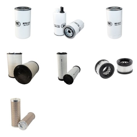 Filter Kit For Hitachi ZW 150 Filter Service Kit with Cummins Qsb 4.5 Engine