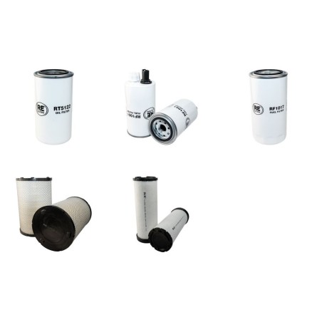 HITACHI ZW 150 Filter Service Kit Air Oil Fuel Filters w/Cummins QSB 4.5 Eng.