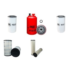 HITACHI ZW 180 (PL) Filter Service Kit Air Oil Fuel Filters w/Cummins QSB 6.7 Eng.   YR  2008-2013