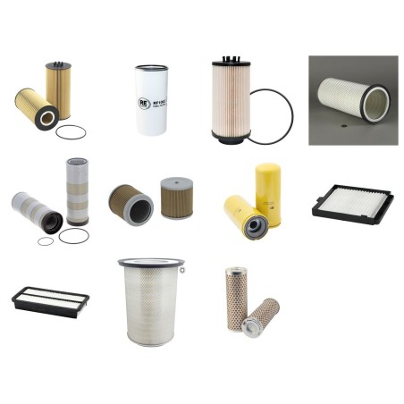 HITACHI ZW 310 Filter Service Kit w/MERCEDES OM 460LA Eng.   YR  2007-