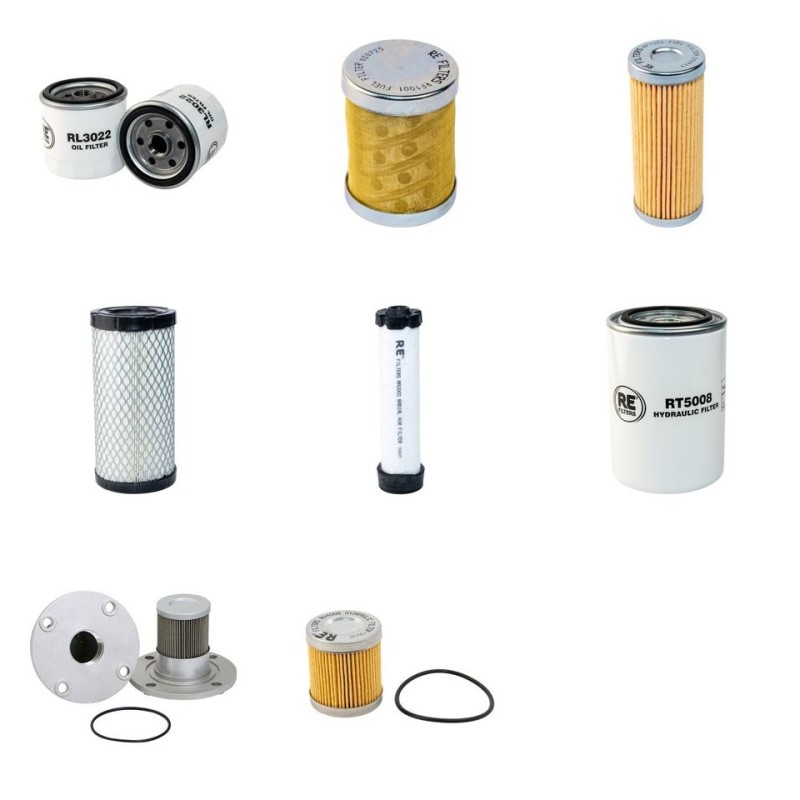 Filter Kit For Hitachi ZX 16 Filter Service Kit with Isuzu Engine