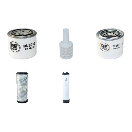 Filter Kit For Hitachi ZX29U-3 Filter Service Kit Air, Oil, Fuel Filters