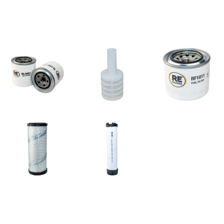 HITACHI ZX 30U-2 Filter Service Kit Air Oil Fuel Filters w/Yanmar 3TNV88 Eng. SN  10139-