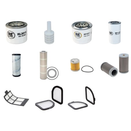 Filter Kit For Hitachi ZX 33U-3 Filter Service Kit with Yanmar 3TNV88 Engine
