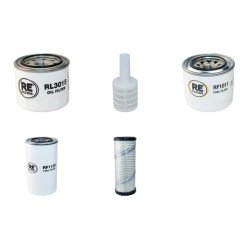 HITACHI ZX33U-3 Filter Service Kit w/Yanmar 3TNV88 Eng. Air,