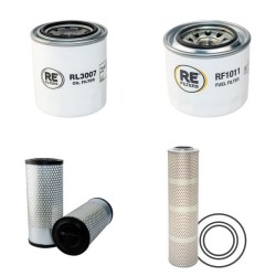 Hitachi ZX33U-5 Filter Service Kit with Yanmar 3Tnv88 Engine