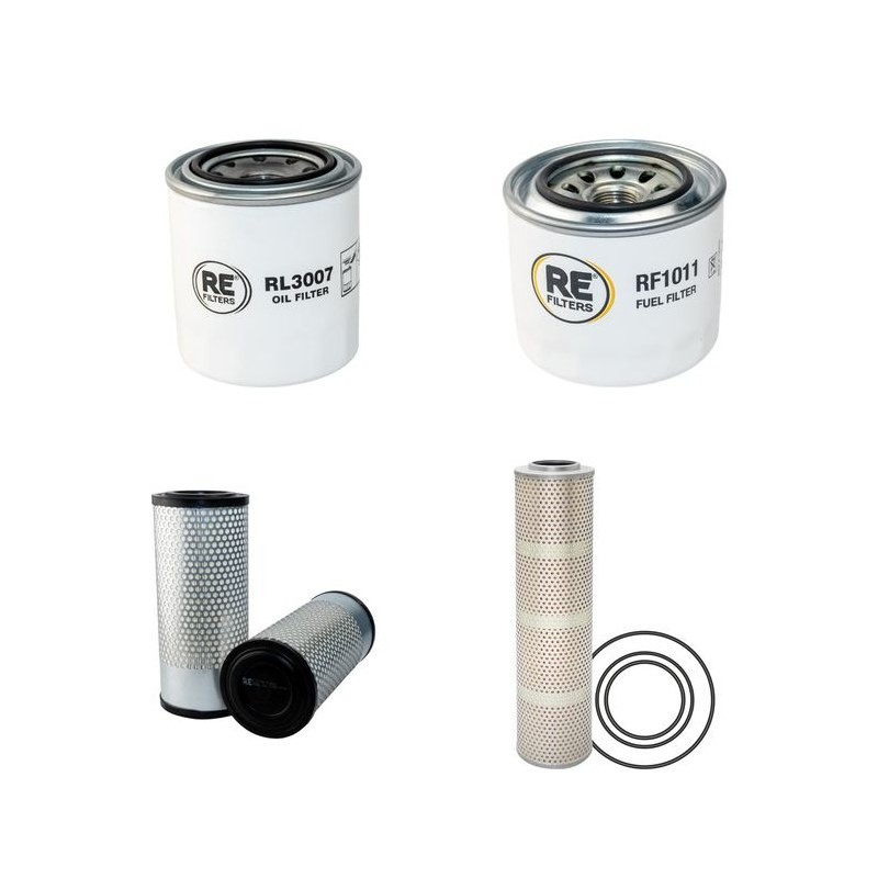 Filter Kit For Hitachi ZX 33U-5 Filter Service Kit with Yanmar 3Tnv88 Engine 2012-
