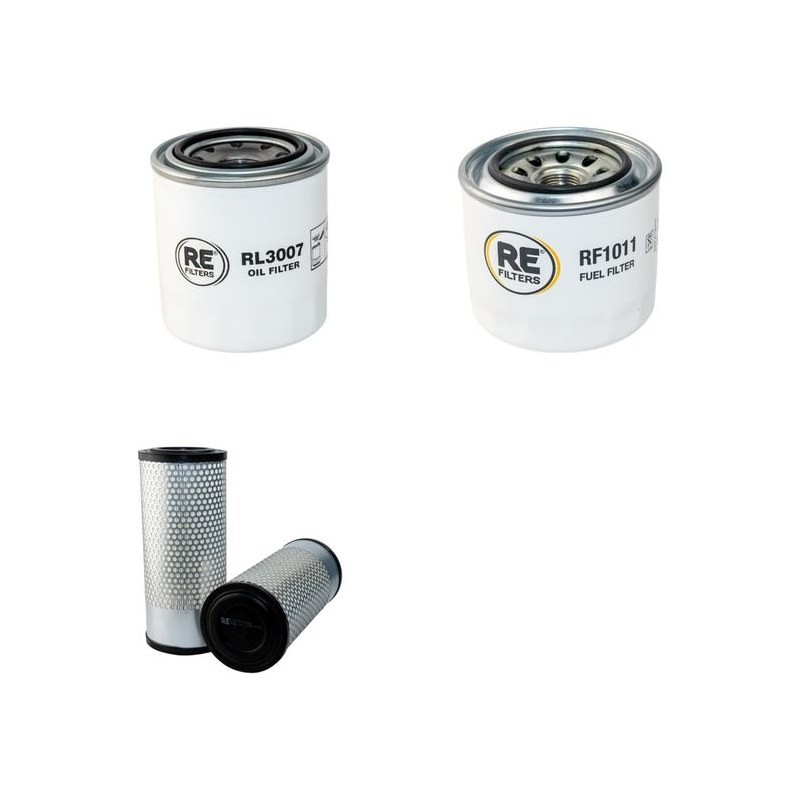 Filter Kit For Hitachi ZX 33 U-5 Filter Service Kit Air Oil Fuel Filters with Yanmar 3TNV88 Engine  Year 2012-