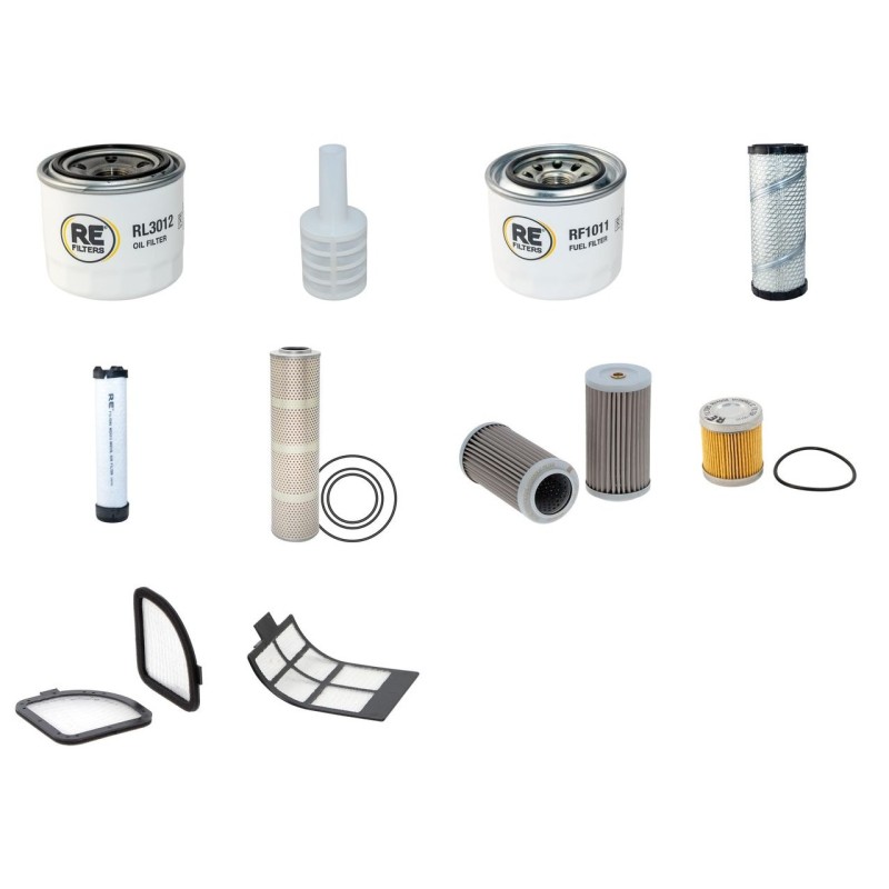 Filter Kit For Hitachi ZX35U-2 Filter Service Kit