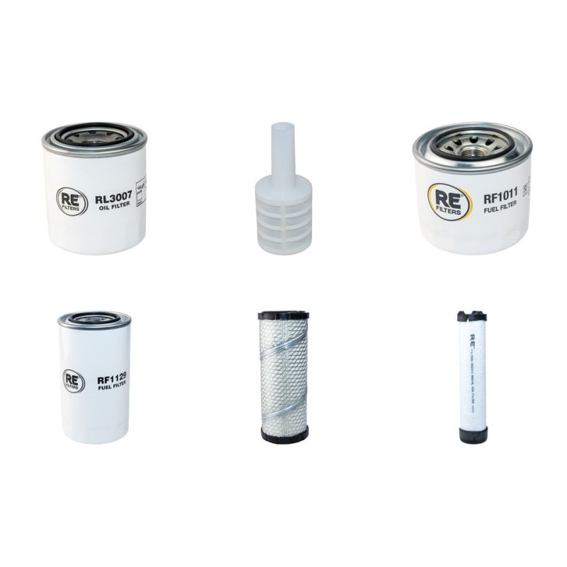 Hitachi ZX38U-3 Filter Service Kit Air, Oil, Fuel Filters