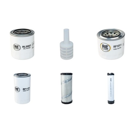 Hitachi ZX38U-3 Filter Service Kit Air, Oil, Fuel Filters