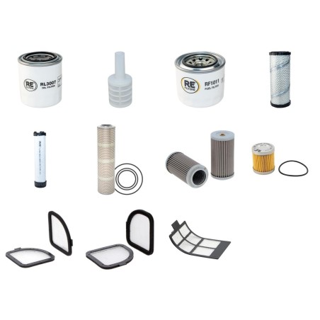 Filter Kit For Hitachi ZX40U-2 Filter Service Kit