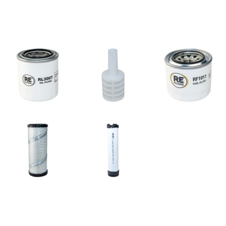 Hitachi ZX40U-2 Filter Service Kit Air, Oil, Fuel Filters